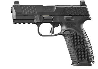 FN 509 MRD LE Full Size 9mm Pistol features optic height night sights and a 17+1 capacity